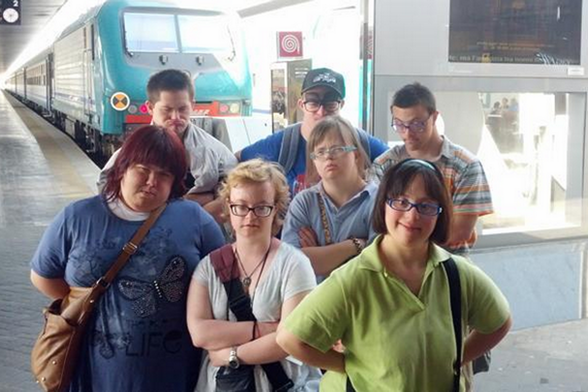 Ragazzi down discriminati in stazione