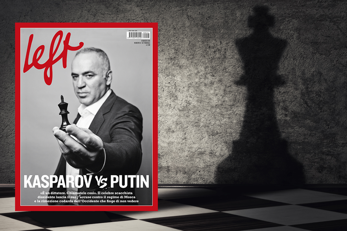 left kasparov vs putin