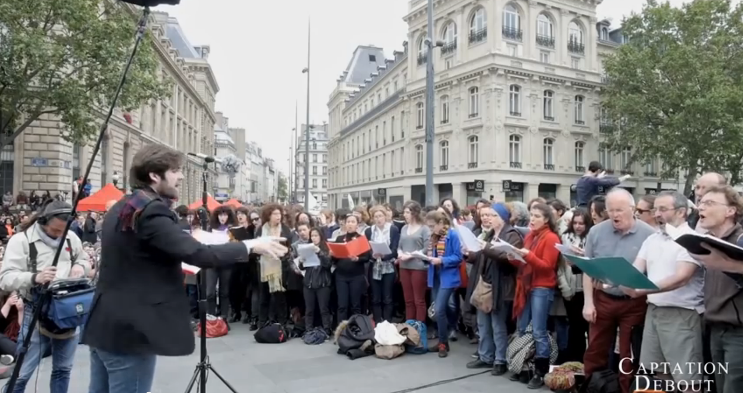 bella ciao orchestra debout nuit debout