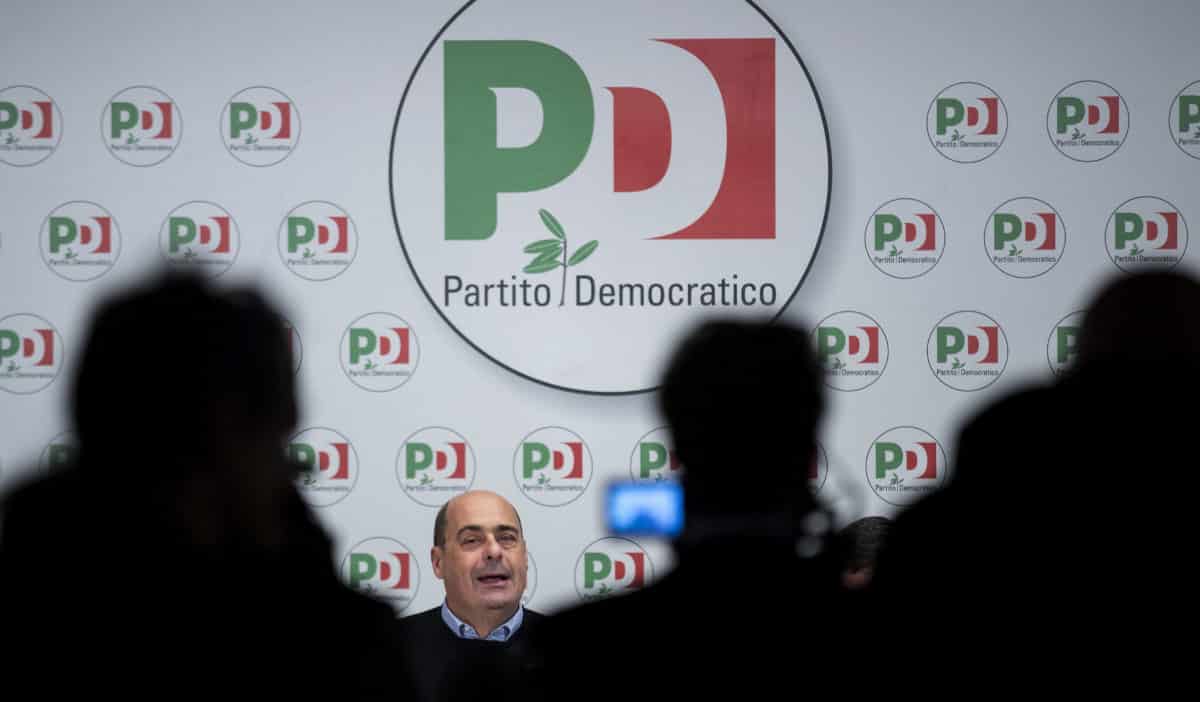 Conferenza stampa di Nicola Zingaretti sull' esito delle elezioni regionali