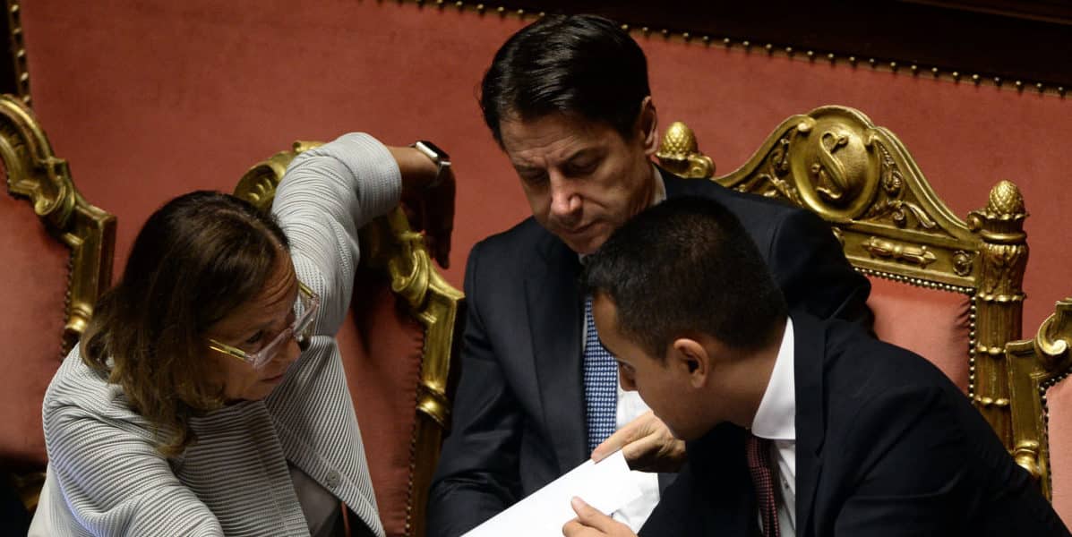 Senato, Voto di fiducia al governo Conte bis