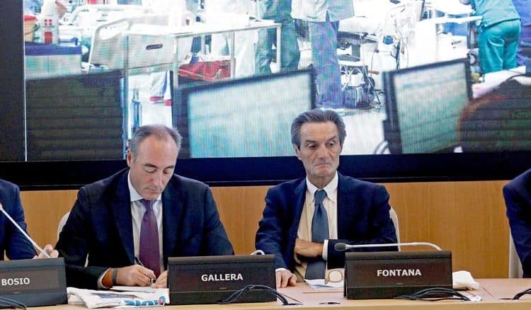 Conferenza stampa regione lombardia per gli 80 anni del Niguarda