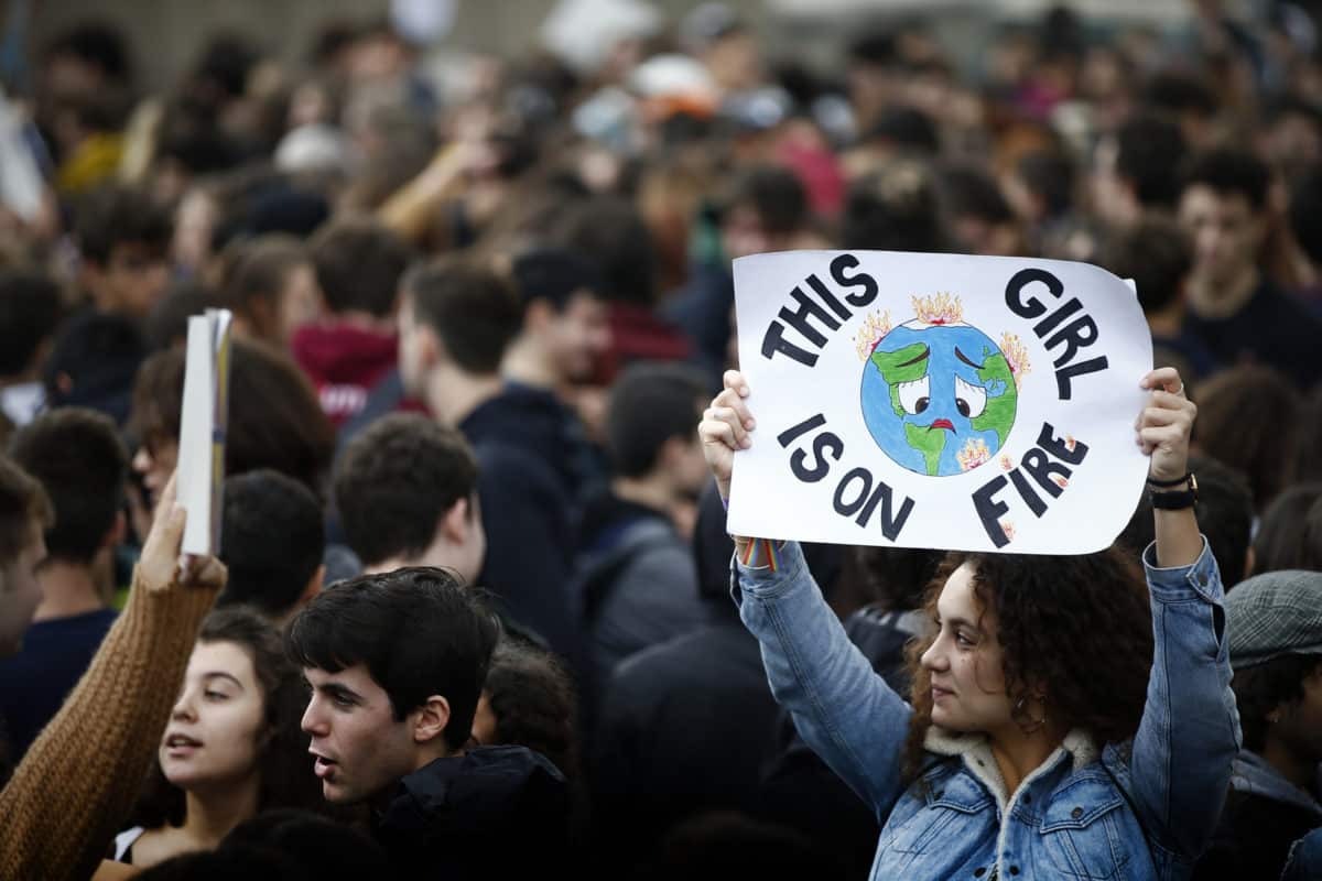 Roma, Fridays for future - Quarto sciopero globale contro i cambiamenti climatici