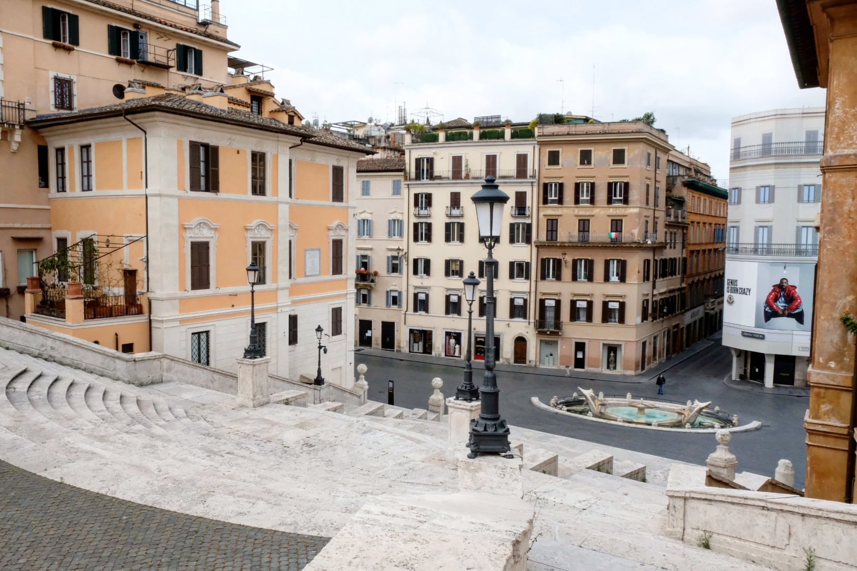 Vista di Fontana di Trevi dall'alto © Renato Ferrantini