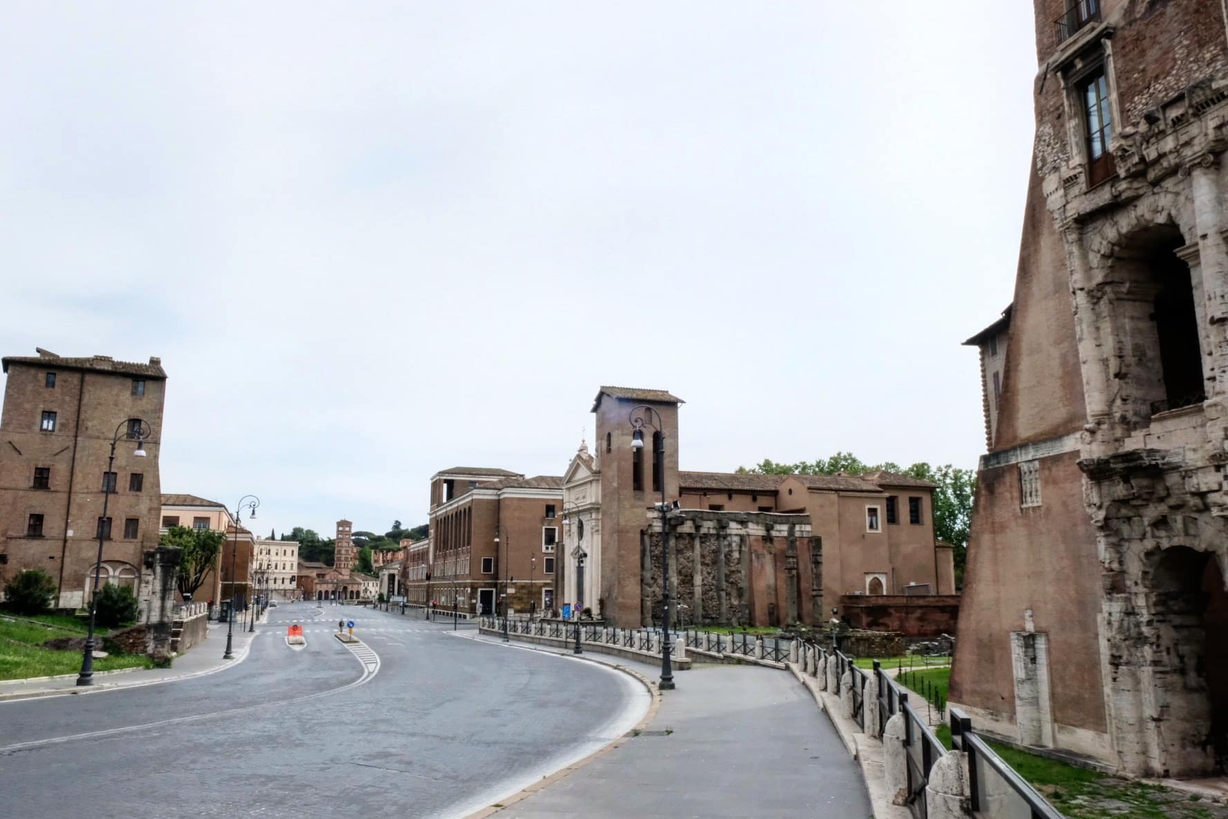 Via Luigi Petroselli dal Teatro di Marcello © Renato Ferrantini