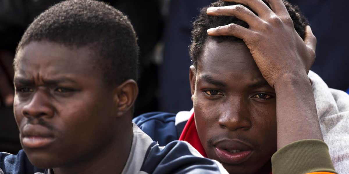Migrants Crossing From North Africa Transit To Europe