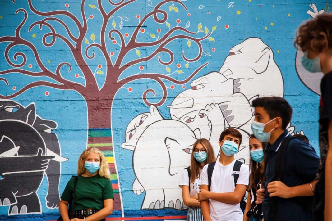 Virus Outbreak Italy Back To School
