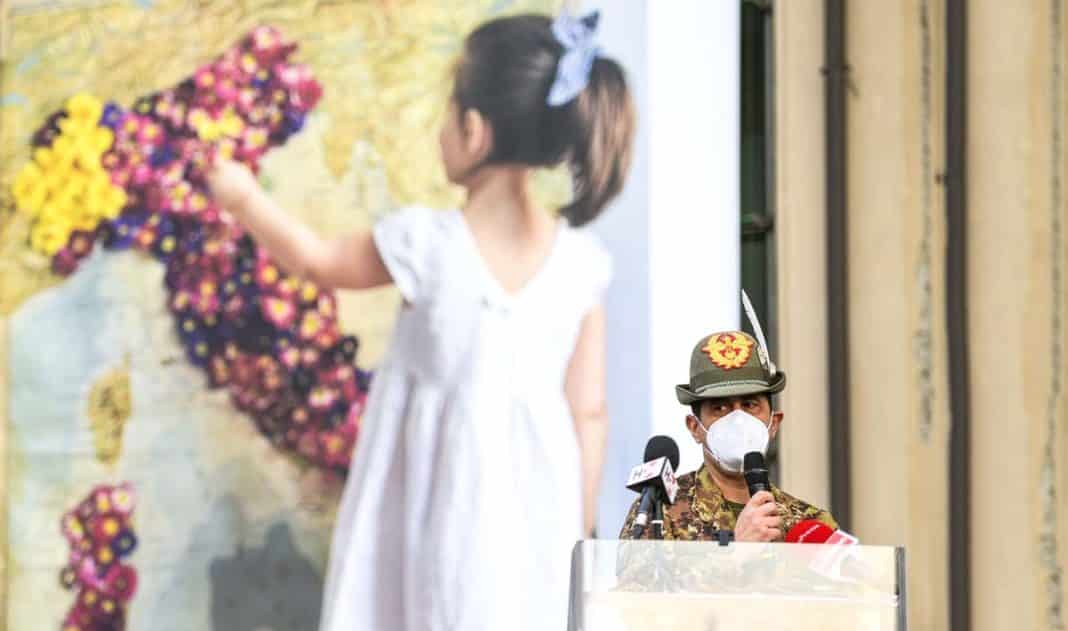 Apertura del nuovo centro vaccinale del Lingotto a Torino