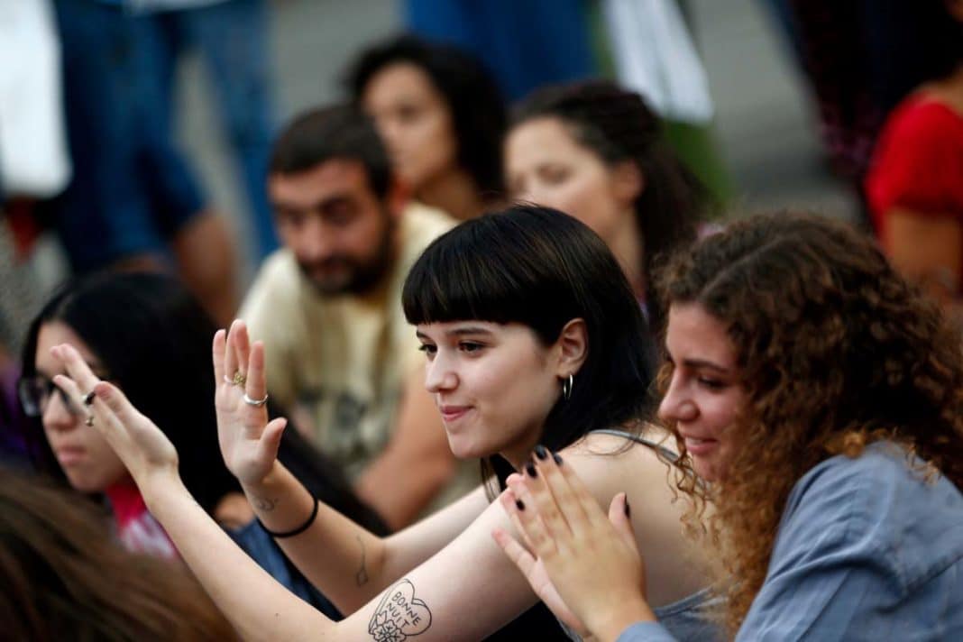 Roma, flash mob Assemblea di donne per l'aborto libero