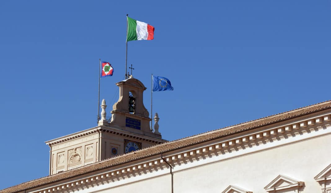 Quirinal flags