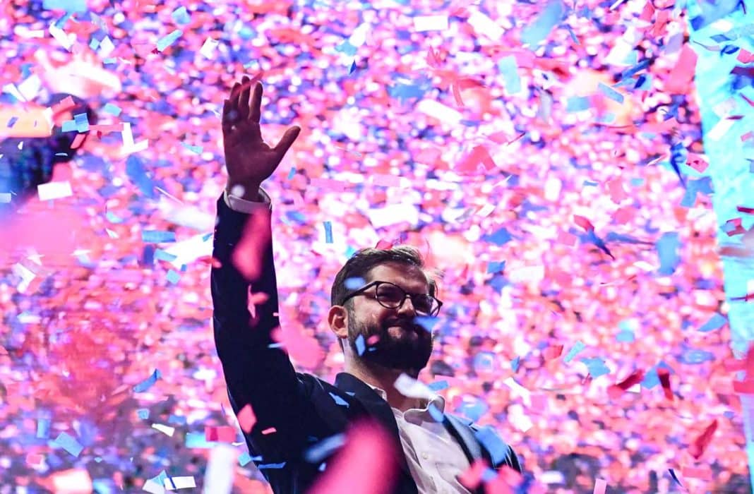 TOPSHOT-CHILE-ELECTION-RUNOFF-BORIC