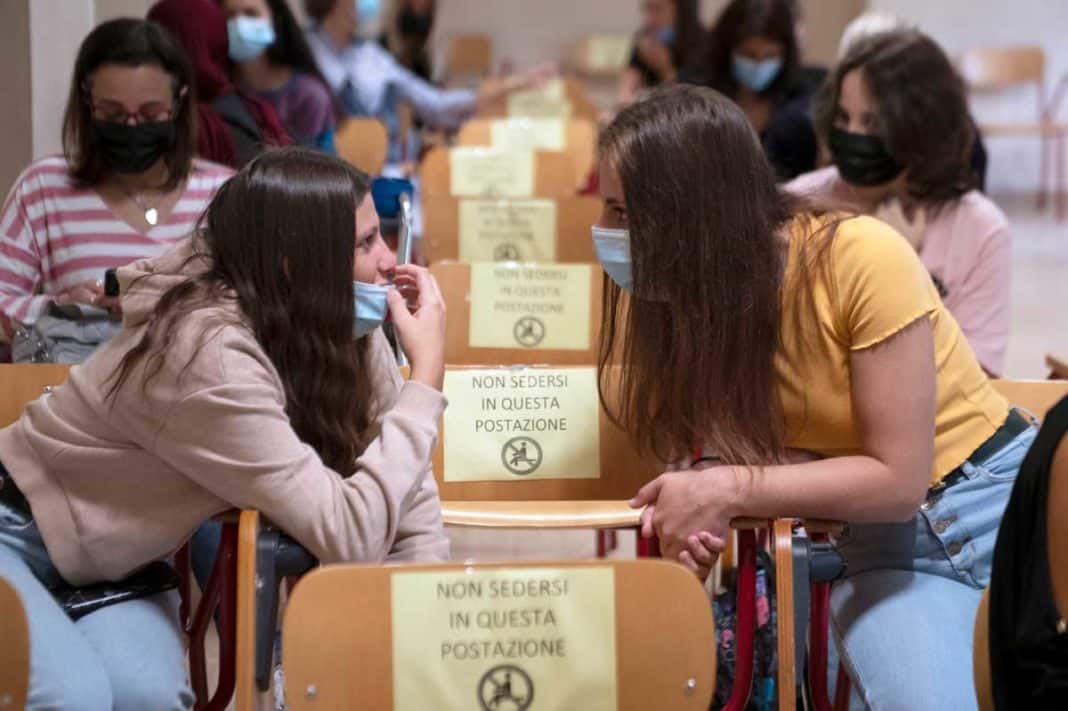 Schools Gradually Reopen In Italy With New Covid-19 Vaccine Pass Rules
