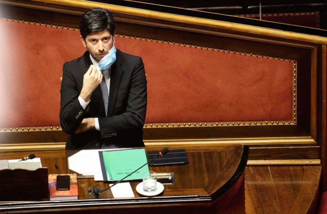 Senato, informativa del Ministro Speranza sulle misure di contenimento del Covid-19