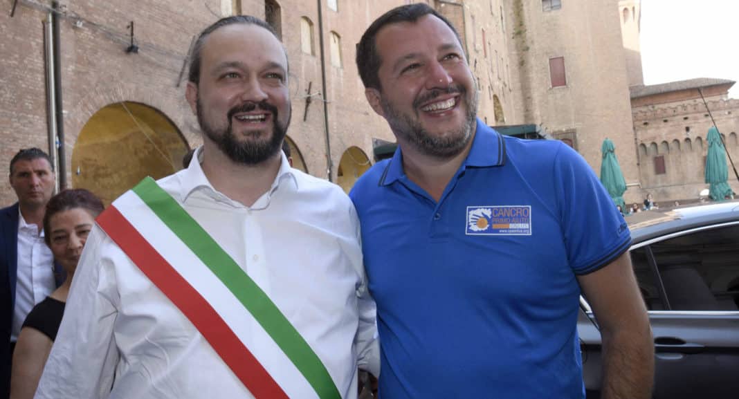 Matteo Salvini a Ferrara