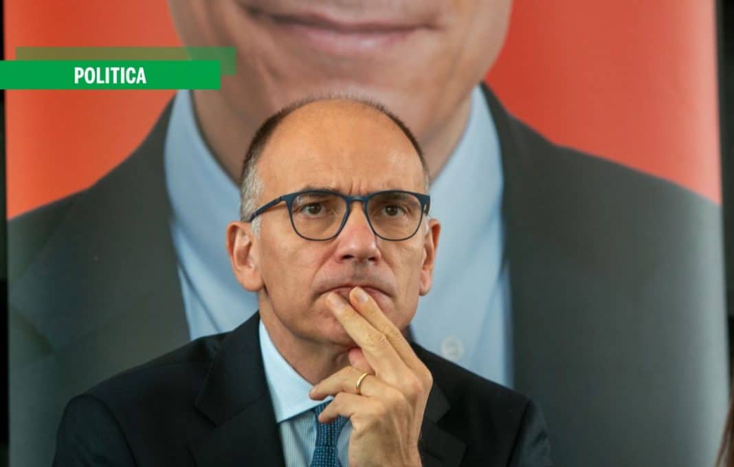 Enrico Letta Elezioni, Enrico Letta alla conferenza stampa del PD a Milano