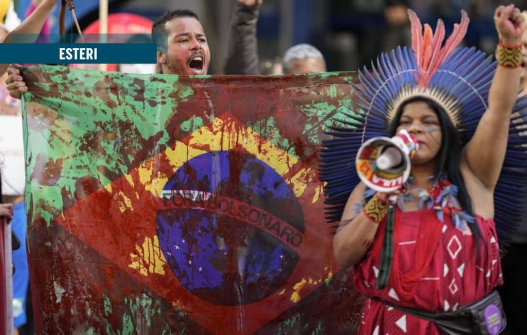 Protesta indigeni brasile