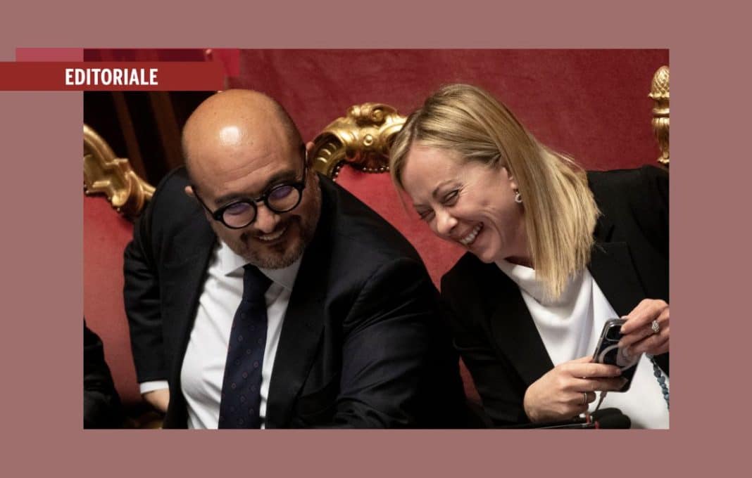 Sangiuliano e Meloni