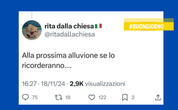 “La prossima alluvione se lo ricorderanno”
