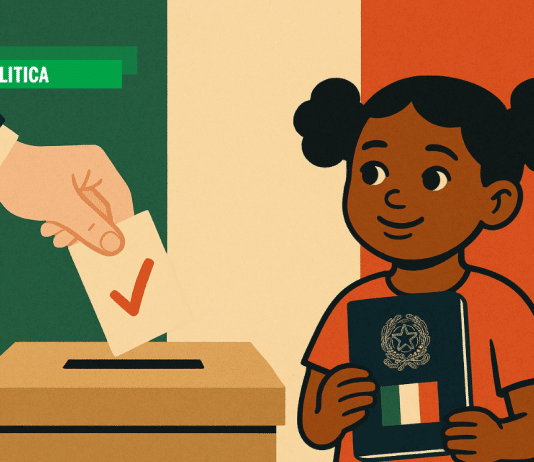 Il voto sulla cittadinanza e il casco slacciato